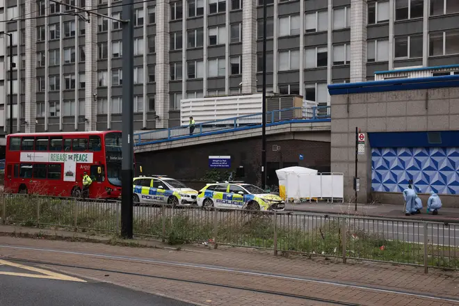 A girl, 15, was stabbed to death in Croydon on Wednesday