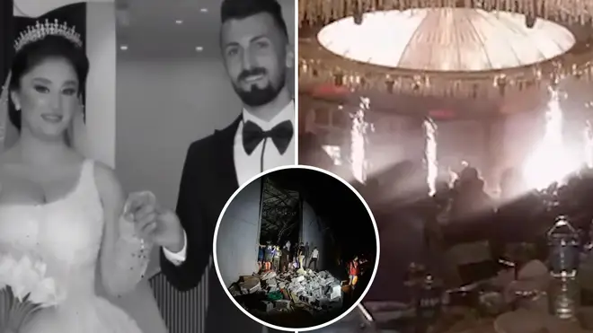 Bride and groom 'dead inside' after Iraq wedding blaze killed more than 100 guests