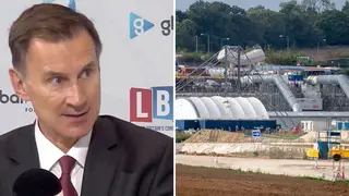 Jeremy Hunt said he wants answers over the soaring costs involved in HS2