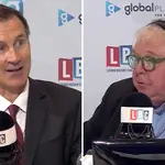 The Chancellor Jeremy Hunt was speaking to LBC's Nick Ferrari at Breakfast on LBC