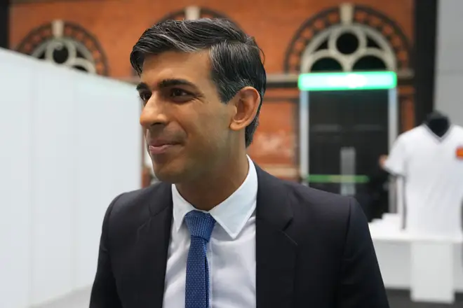 Rishi Sunak on Day Three of the Conservative Party Conference