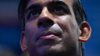 Rishi Sunak at the Conservative Party Conference