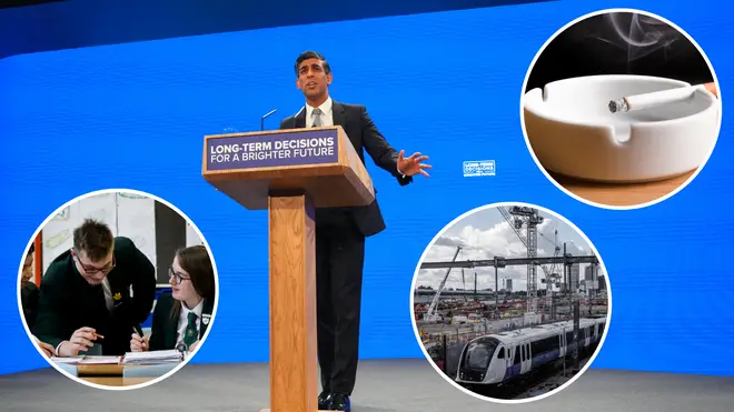 Rishi Sunak has presented a series of new policies