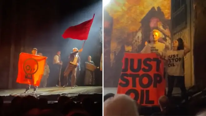 Just Stop Oil interrupted a performance of Les Mis