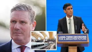 Sir Keir Starmer has refused to commit to reversing Sunak's HS2 cancellation
