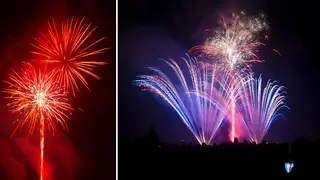 Fireworks like these have not been showcased in Bonfire Night events in Manchester's parks since pre-pandemic years.