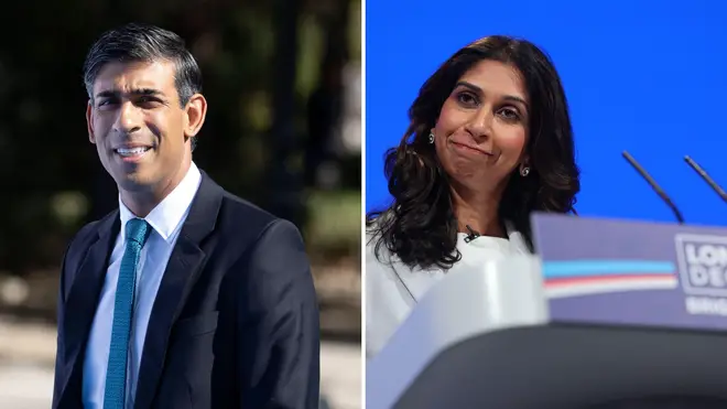 Rishi Sunak refused to back Suella Braverman over her migrant ‘hurricane’ comments