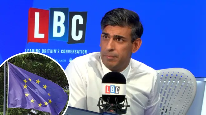 Rishi Sunak speaks exclusively to LBC