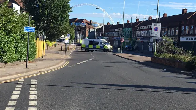 A man died in hospital after being shot in Wembley