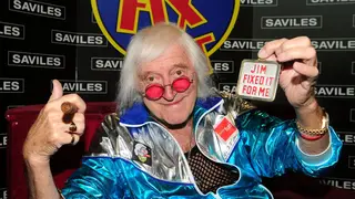 Jimmy Savile whose life is dramatised in the BBC drama The Reckoning
