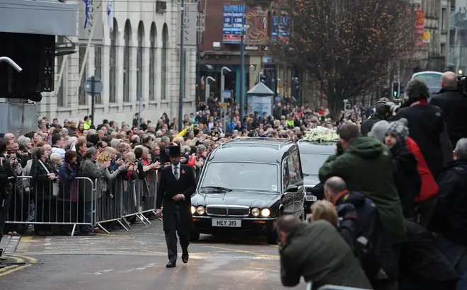 Jimmy Savile's funeral