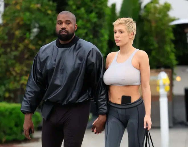 Kanye West and Bianca Censori in Los Angeles