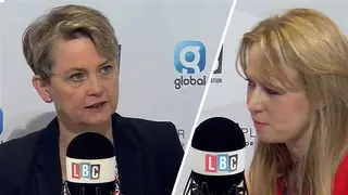 Yvette Cooper says she doesn't always feel safe walking alone at night