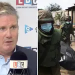 Sir Keir Starmer said Israel has the right 'to do everything that it can' in the current conflict