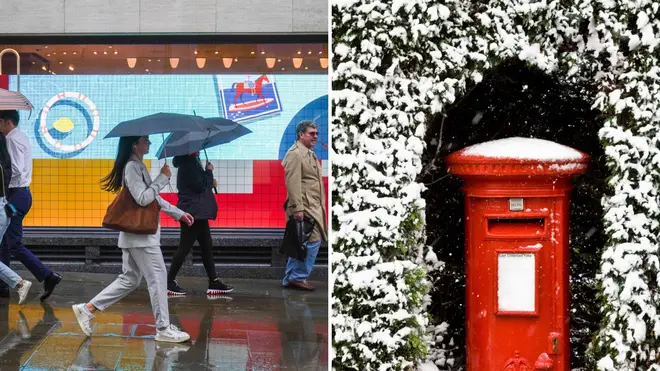 The Big Chill: Met Office forecasts snow for parts of the UK as sub-zero temperatures sweep the country