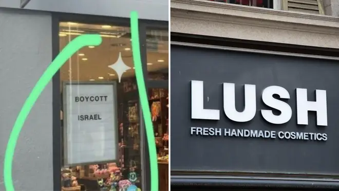 'Boycott Israel' sparks backlash after pro-Palestine sign appears in Dublin store window