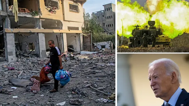 The US is in talks with Israel, the UN and Egypt to allow some humanitarian aid into Gaza