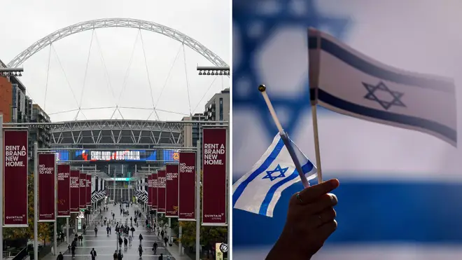 The decision not to illuminate Wembley in Israel's colours has been condemned