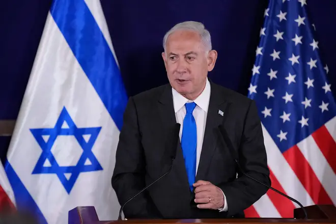 Israeli Prime Minister Benjamin Netanyahu has vowed to "destroy Hamas"