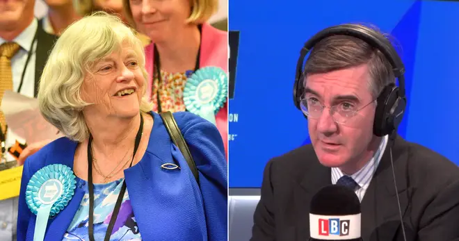 Jacob Rees-Mogg defended Ann Widdecombe over her slavery remarks