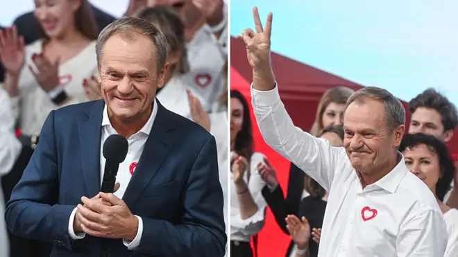 Poland's opposition leader Donald Tusk