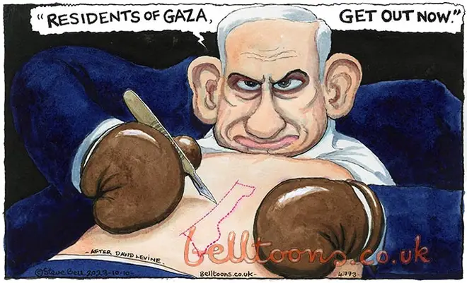 Il disegno di Netanyahu di Bell è stato criticato