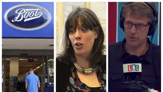 Jess Phillips MP spoke with Andrew Castle about the response of Boots to the morning after pill criticism Photo: LBC/PA