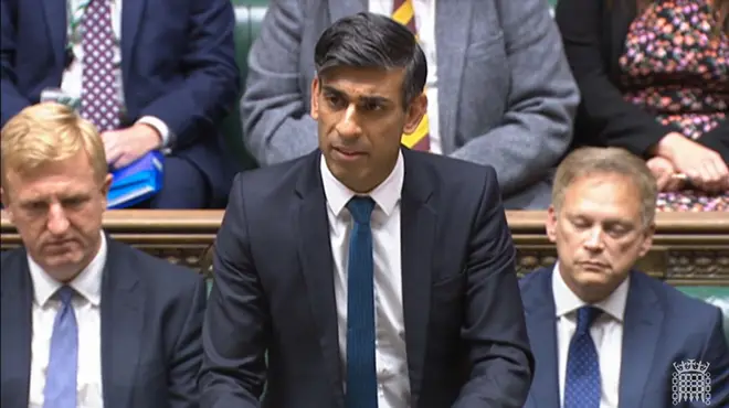 Sunak said the government stands by Britain's Jews and Muslims