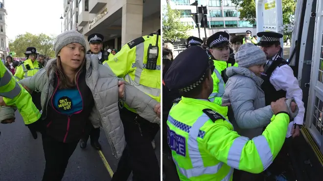 Greta Thunberg has been arrested