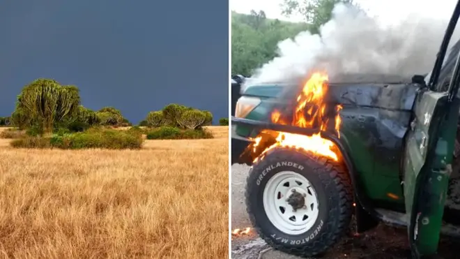 The attack happened while tourists were on a safari in the Queen Elizabeth National Park in Uganda