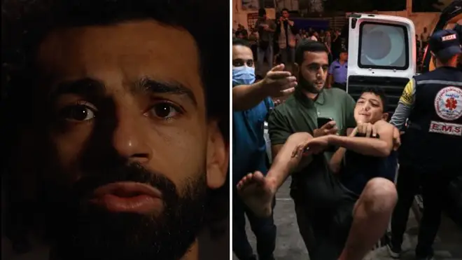 Mo Salah called for an end to the 'slaughter of innocent souls'