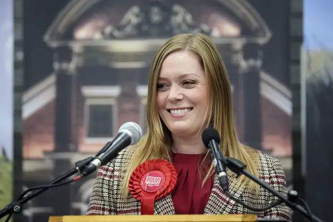 Labour candidate Sarah Edwards