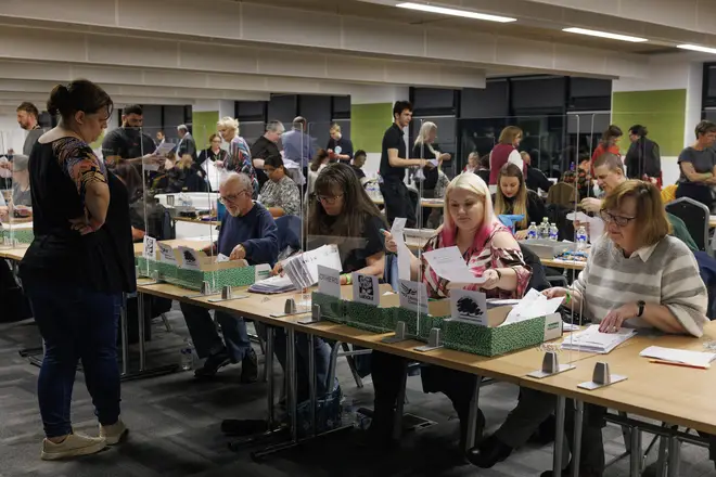 Counting underway in Mid Bedfordshire