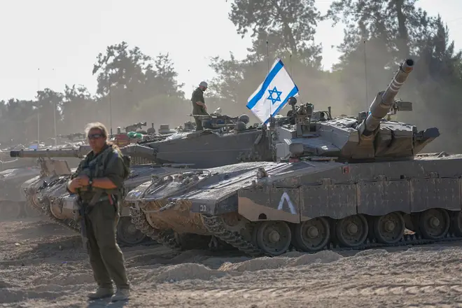 Israeli tanks