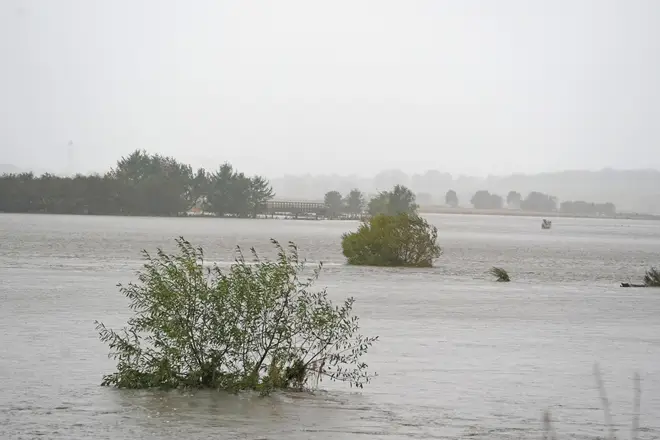 Floods have engulfed Kintore