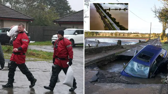 Storm Babet floods have caused a number of deaths