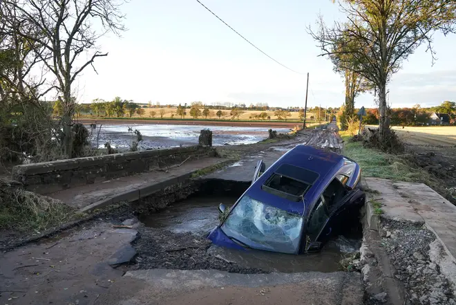 Babet led to carnage in places such as Dundee