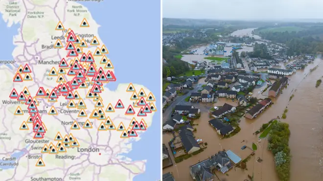 Flood warnings are set to stay in place this week across the UK