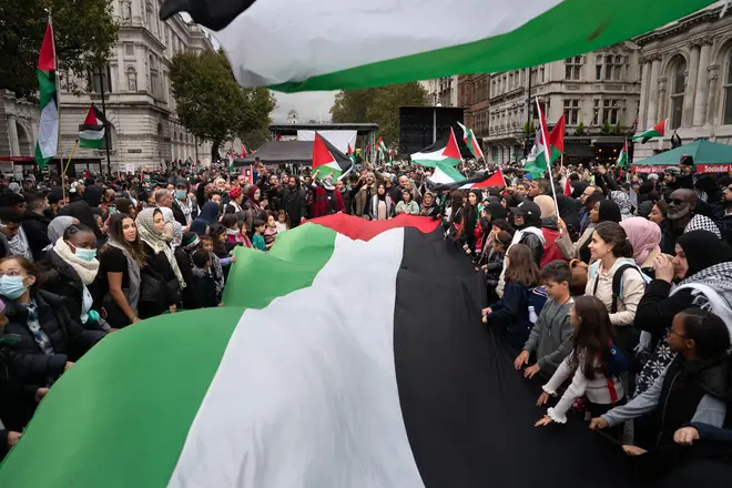 Pro-Palestine marches were held all over the world on the weekend.