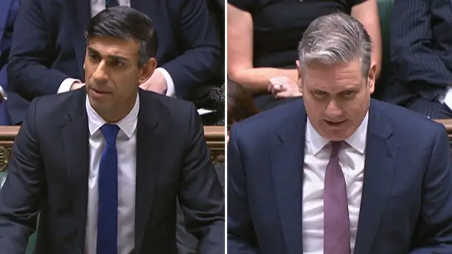 Rishi Sunak was told the British people want his government to "eff off"