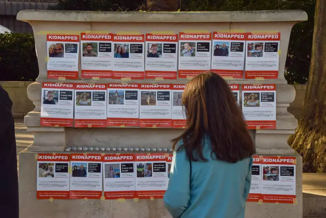 Posters of the missing have been displayed around the world
