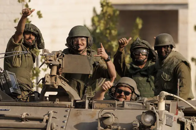 Israel's military is operating within Gaza