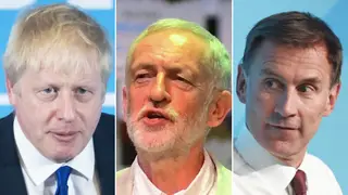 Jeremy Corbyn challenges Boris Johnson and Jeremy Hunt to a second referendum