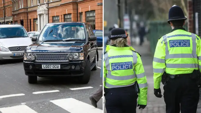 A Range-Rover hit a bus stop in central London, leaving nine injured as police arrest one man