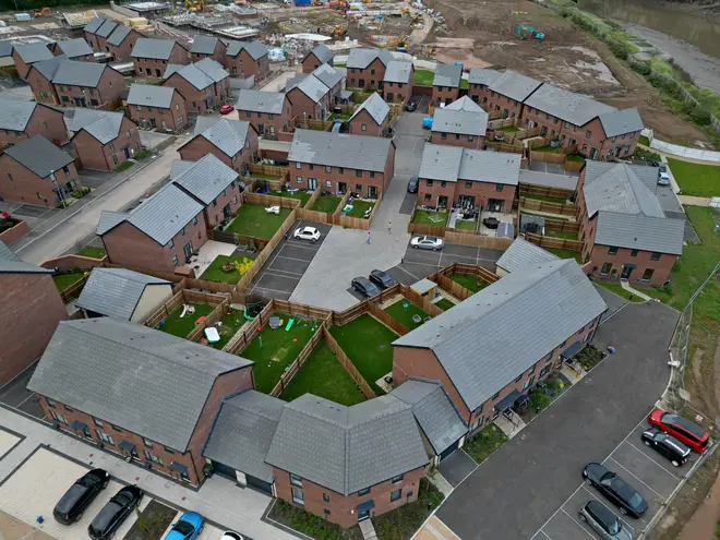 New homes in Chepstow, in Wales