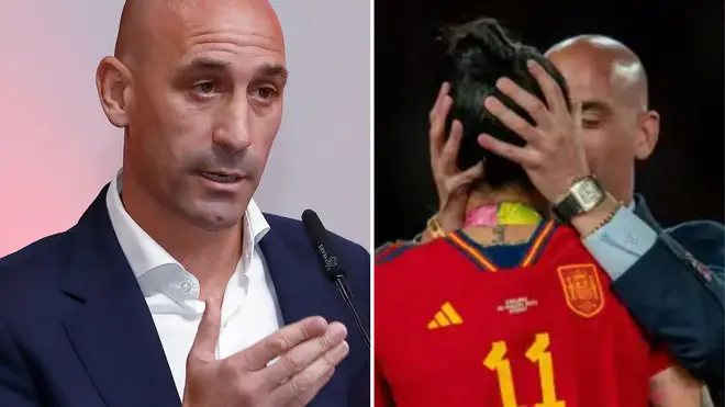 Rubiales has been banned from football for three years