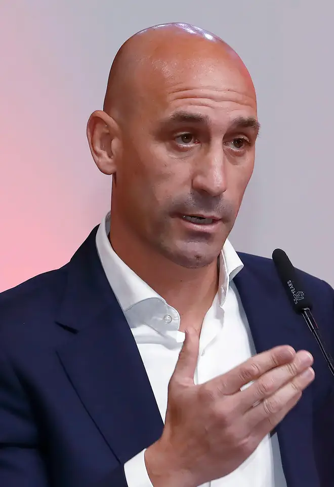 Rubiales initially refused to quit