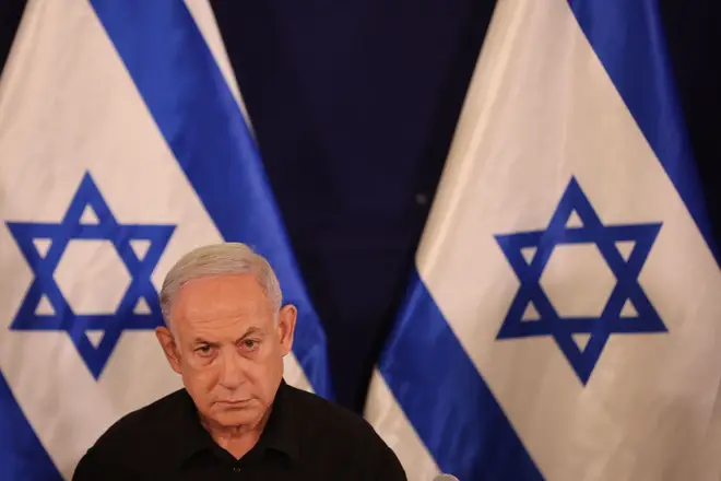 Israeli Prime Minister Benjamin Netanyahu once again vowed to destroy Hamas