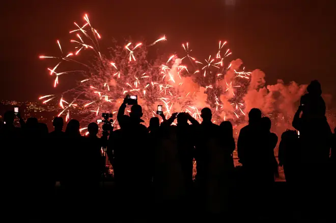 Brits have been encouraged to attend a professional fireworks display