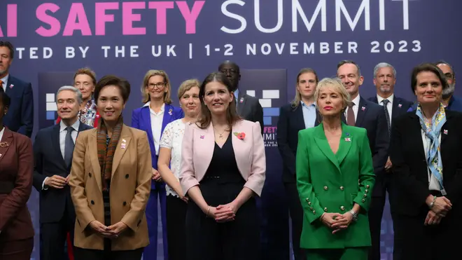 Michelle Donelan is joined by international counterparts at the AI safety summit
